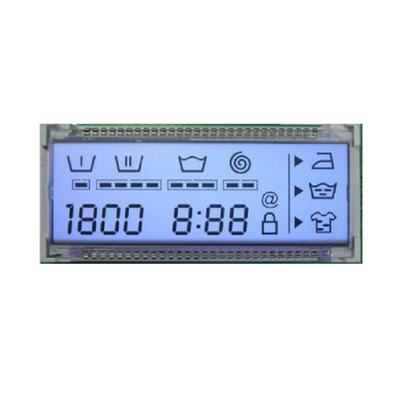 Anzeige 7 Segment-VA LCD für medizinische Ausrüstung, Platte des Blutzucker-Meter-VA Lcd