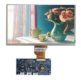 9 Zoll Tft 800 * des Schnittstellen-freien Raumes 480 Punktematrix LCD-Anzeigen-Modul-Hintergrundbeleuchtung SPIs/MCU Farbe ohne PWB 