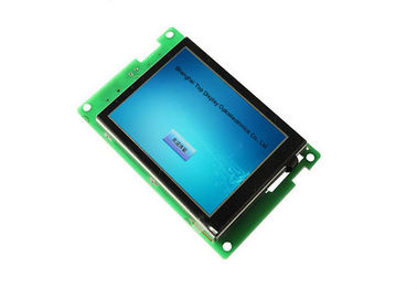Widerstrebende Schnittstelle mit Berührungseingabe Bildschirms RS232 industrieller 3,5 Zoll TFT LCDs mit Fahrer-Brett