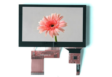 Kapazitive Schnittstelle Rgb Spi mit Berührungseingabe Bildschirms 4,3 Zoll Lcd-Anzeigen-hohe Helligkeit TFT LCDs für industrielle Ausrüstung