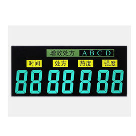 Schwarze Anzeigen-negatives Transmissive Segment des Hintergrund-VA LCD 12 Uhr-Betrachtungs-Winkel