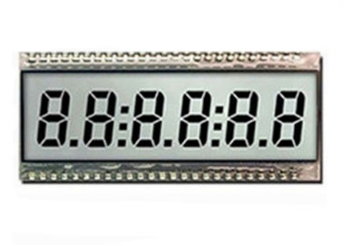 Weiße Anzeige Farbe-TN LCD kundenspezifisches numerisches LCD-Mono-Bildschirm-Modul