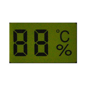 Kundenspezifische Stellen-LCD-Bildschirm TN LCD der Form-2 Anzeige funktionierender Temp -30-+80℃