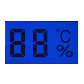 Kundenspezifische Stellen-LCD-Bildschirm TN LCD der Form-2 Anzeige funktionierender Temp -30-+80℃