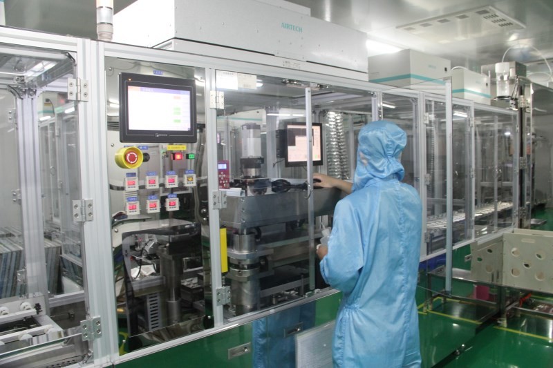 HongKong Guanke Industrial Limited Fabrik Produktionslinie