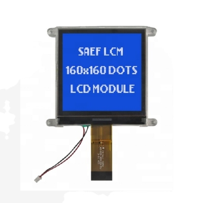 Einfarbiges Stelle ZAHN 7 Segment LCD-Modul fertigte Größen-Anzeige besonders an