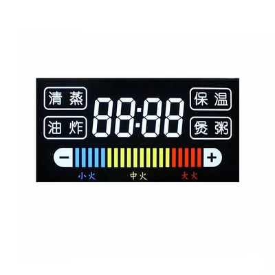 4.5V fertigen 7-Segment-LCD-Anzeige, Flüssigkristall-Monochrom-LCD-Modul besonders an