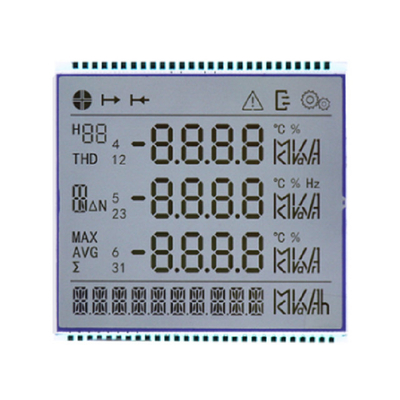 4.0-5.0V Digit Screen Kundenspezifisches LCD-Display, Kundenspezifisches TN-LCD-Modul