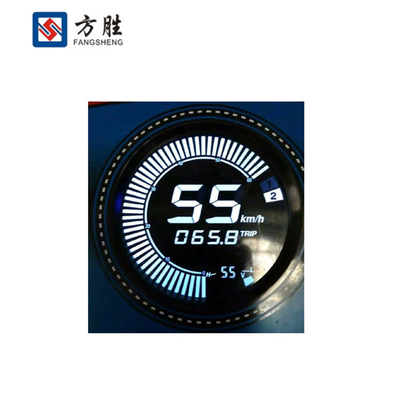 5-stellige 7-Segment-LCD-Anzeige, VA-Farb-LCD-Anzeige für Auto-Geschwindigkeitsmesser