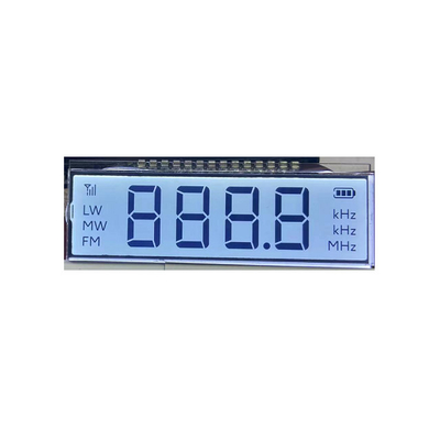 Negatives Punktmatrix-kleines transparentes LCD-Display für Kilometerzähler