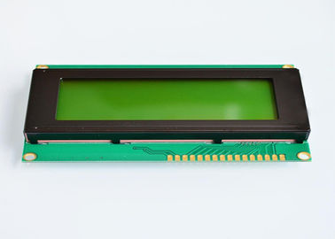 20 x 4 Anzeigen-gelbgrüner Schirm 2004A LCM LCD 98 x 60 x 13.5mm Entwurfs-Größe 