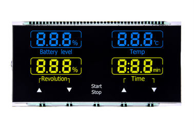 Kundenspezifische Anzeige der Stellen-Noten-7 des Segment-VA LCD für Heizsystem