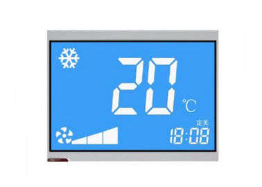 Einfarbiges LCD mit Berührungseingabe Bildschirm HTN/Segment Lcd-Modul für intelligenten Thermostat