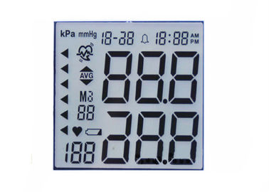 Stellen-Segment TN Lcd Gewohnheit LCD-Positiv-4 Anzeigetafel für Sphygmomanometer