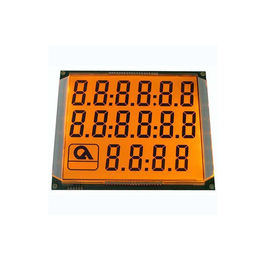 6 Stelle 70 Anzeige der Pin-Brennstoff-Zufuhr-HTN LCD mit orange Hintergrundbeleuchtung