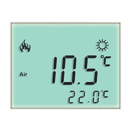 Stelle LCD-Anzeigen-Speicher Temp -30-+80℃ des Raum-Thermometer-kundenspezifischer STN