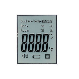 Segmentanzeigeinfrarotthermometer Lcd-Schirm Gewohnheit Lcd 7 für medizinisches Gerät