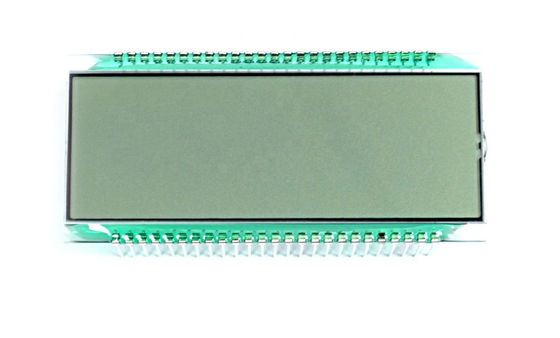 Einfarbiger Lcd Anzeigen-Modul der Segmentanzeige-HTN LCD mit weißer LED-Hintergrundbeleuchtung