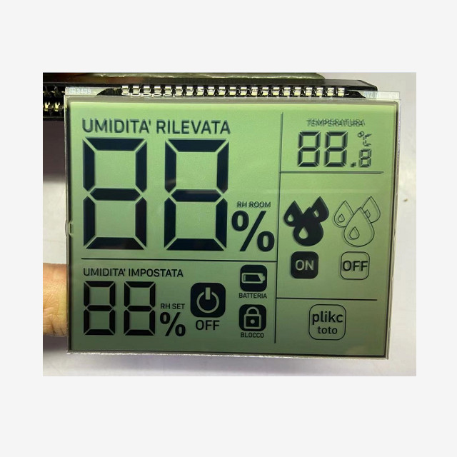 FPC-Verbindungsstück Lcd-Anzeigemodul, TN positive Lcd-Anzeige klein