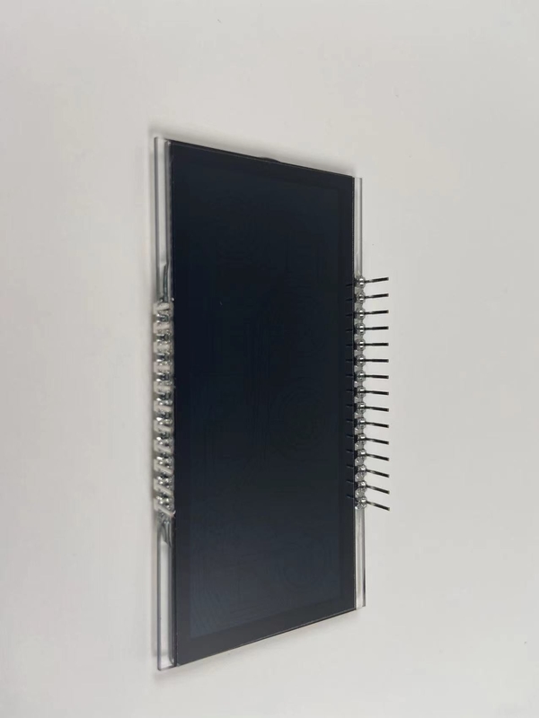 Kundenspezifische einfarbige Anzeige TN Lcd, Digital-Segment Lcd-Anzeige für Auto-Monitor