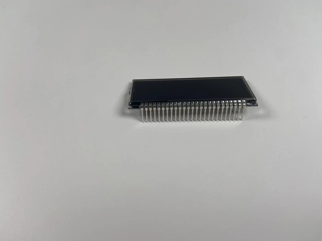 6-Uhr-kundenspezifischer LCD-Monitor, programmierbar, 3,3 V, 7 Segmente für Stromzähler