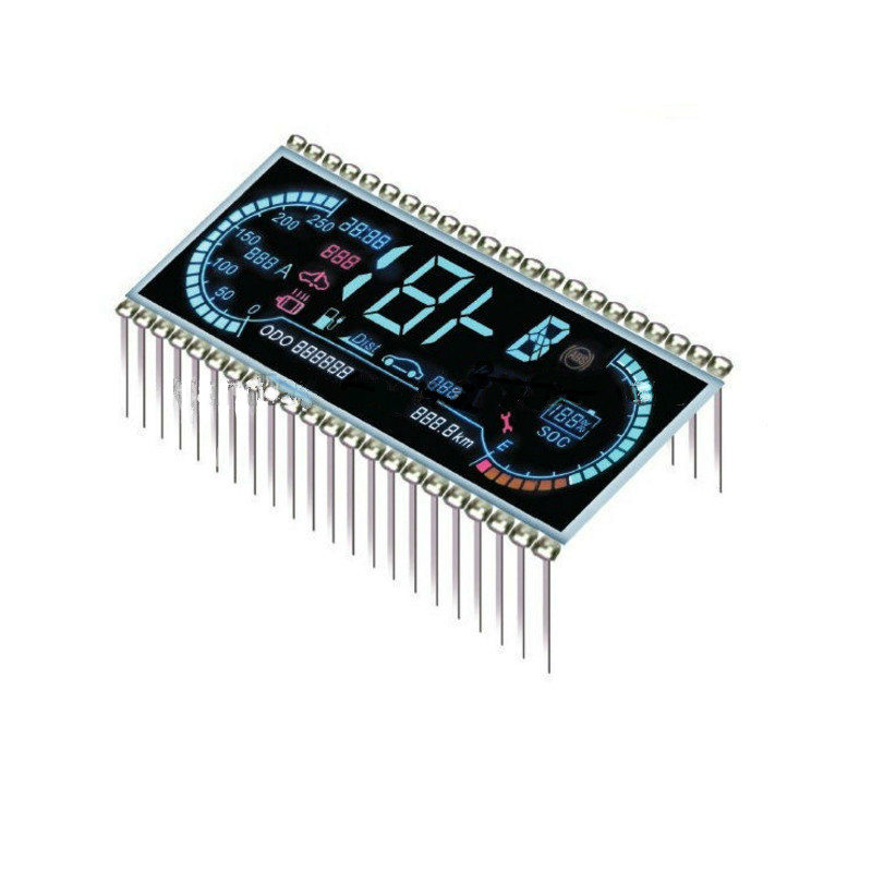 Bildschirm 4.5V Lcd, Pin oder Zebra-Verbindungsstück Lcd-Zeichenanzeige