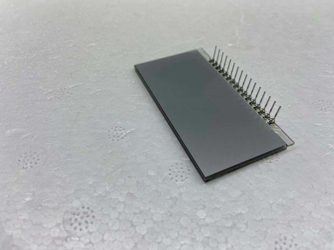 Tn 7 Segment LCD Display 12 O Uhr positiv Monochrom Transmissive LCD Modul Transparent Zeichen für die Uhr