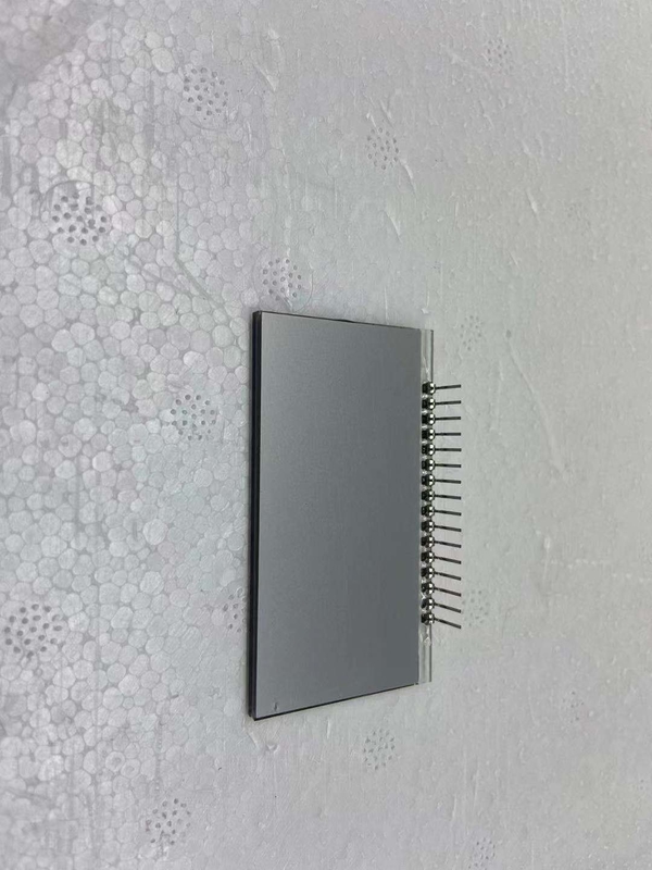 Tn 7 Segment LCD Display 12 O Uhr positiv Monochrom Transmissive LCD Modul Transparent Zeichen für die Uhr