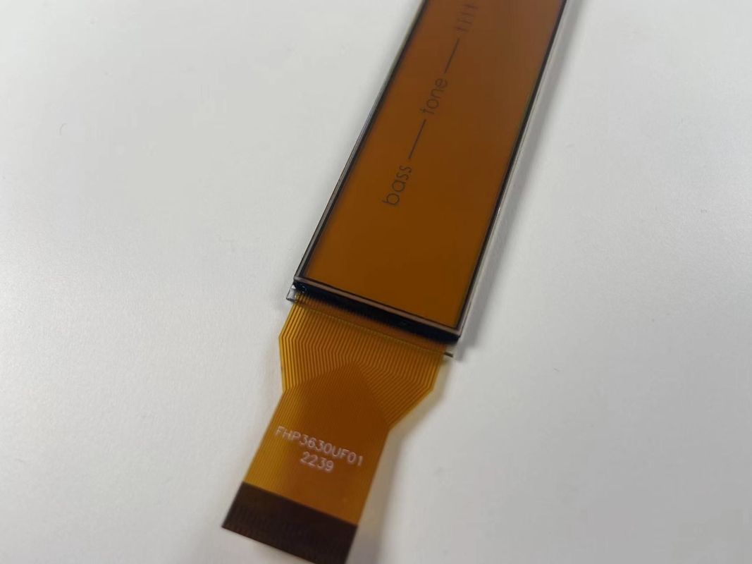 Positive Matrix HTN-LCD-Display Monochrom 7 Segmente Übertragbare Grafik-LCD-Bildschirm für Audio