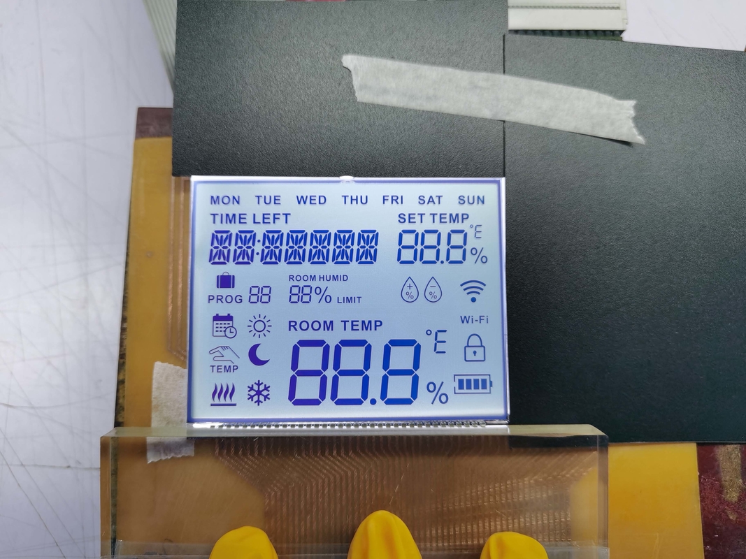 Chinesische Fabrik Positiv Ziffer FSTN LCD-Bildschirm kundenspezifische Transmissive Display TN Lcd-Modul für die Instrumentierung