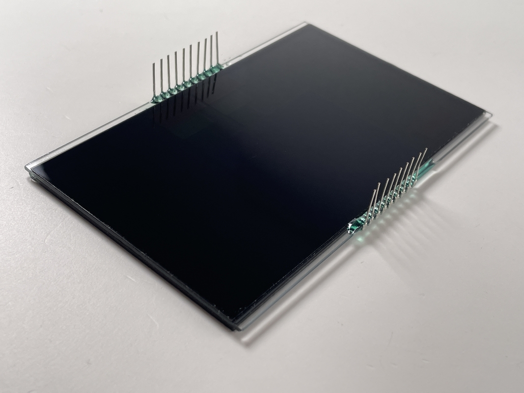 Großhandelspreis VA Segment LCD-Display Farb-PIN-Steuerung Bildschirm Weißes Hintergrundlicht für Massager