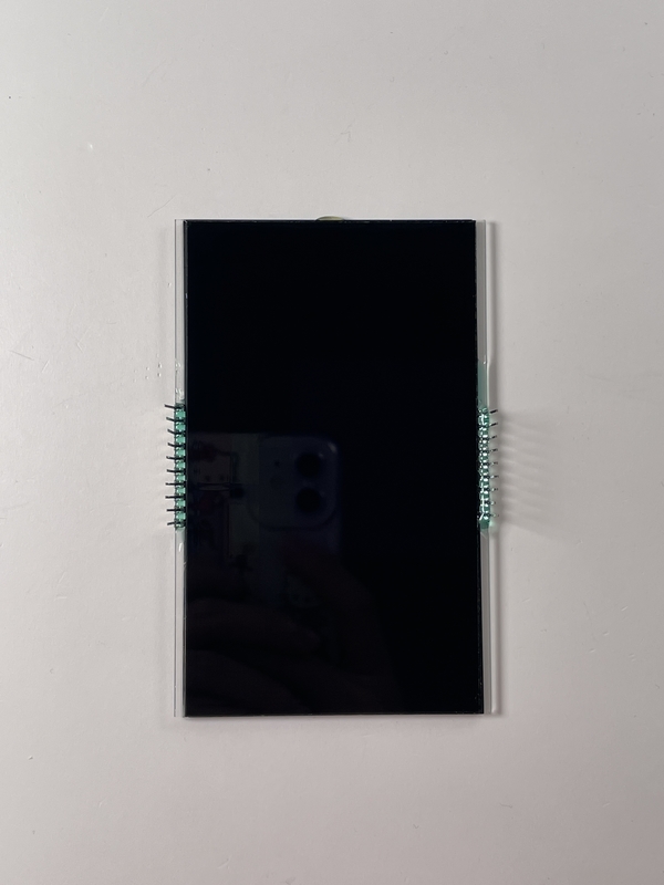 Großhandelspreis VA Segment LCD-Display Farb-PIN-Steuerung Bildschirm Weißes Hintergrundlicht für Massager
