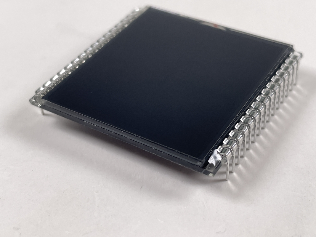 Fabrikpreis Maßgeschneiderter Bildschirm VA Segment LCD-Display Farbe PIN Weiß Hintergrundlicht Für Lebensmittelthermometer