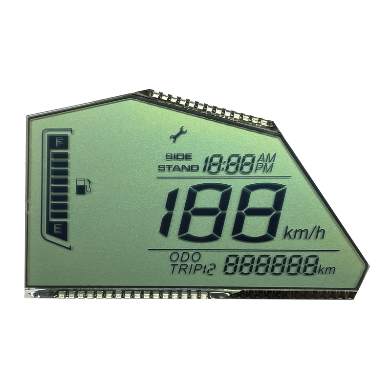 5.0 V Prositive HTN-LCD-Display-Segment-Code-Bildschirm angepasste Geschwindigkeits-Instrumententafel
