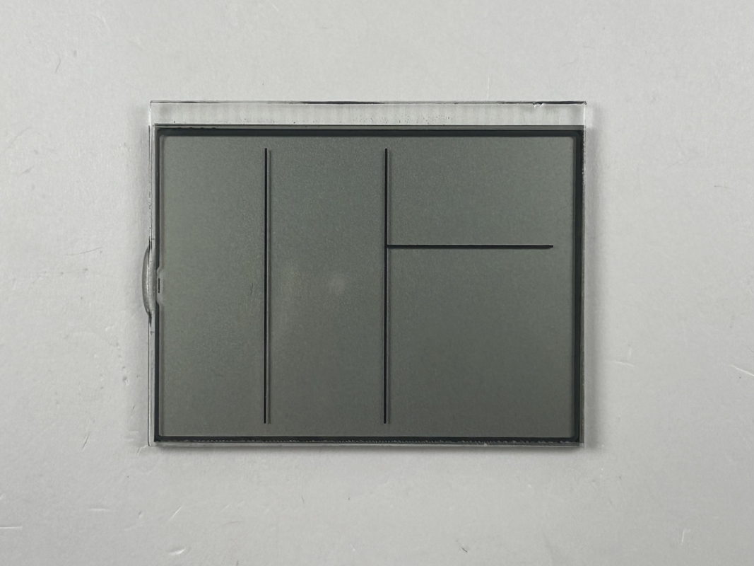 3.0 V Positiv reflektierendes TN-Segment LCD Klimaanlage Fernbedienung Temperatursteuerung
