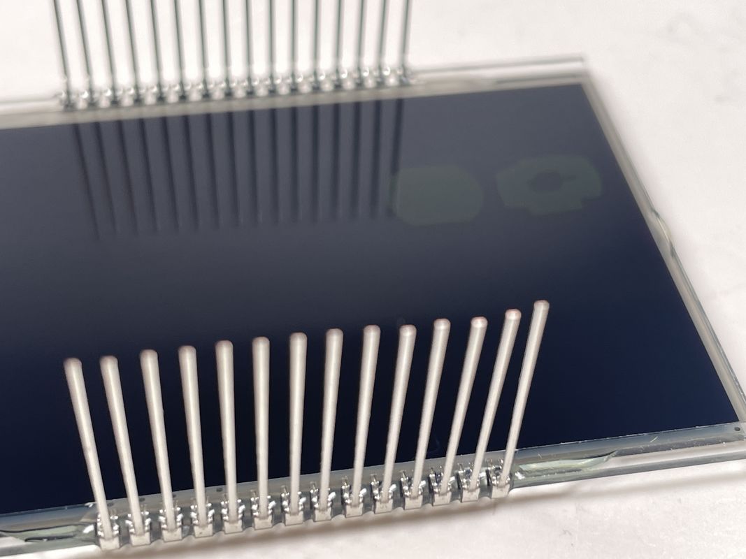 Fabrik gute Qualität maßgeschneiderte Matrix HTN LCD-Display Monochrom 7 Segment Grafik LCD-Bildschirm für Motorrad-Instrumente