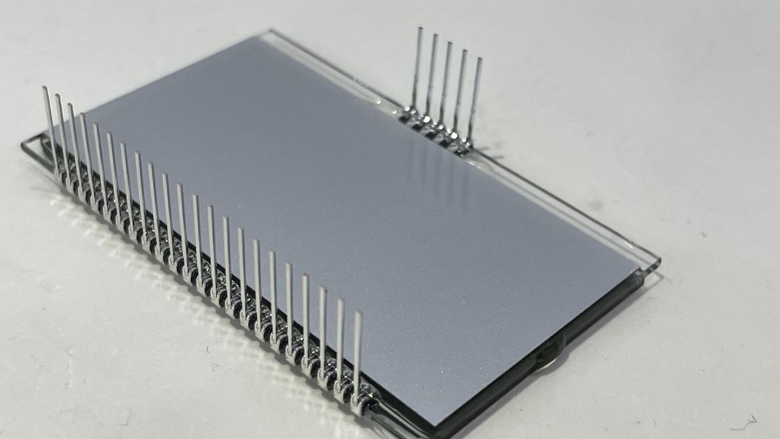 Hochwertiges Custom HTN-LCD-Display Acht-Form-Monochrom 7-Segment-Grafik-LCD-Bildschirm für Motorrad-Instrumente