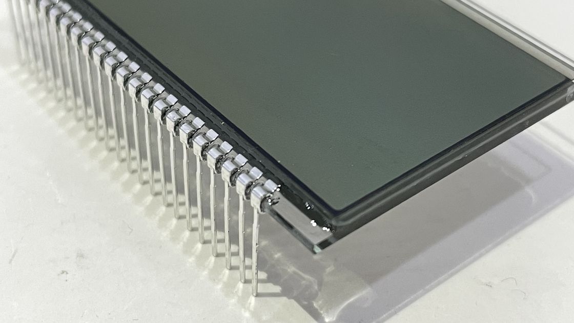 Hochwertiges Custom HTN-LCD-Display Acht-Form-Monochrom 7-Segment-Grafik-LCD-Bildschirm für Motorrad-Instrumente