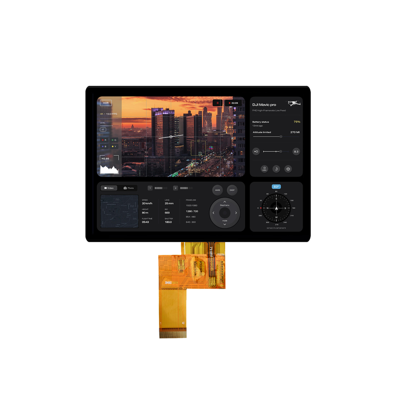 5 Zoll TFT-LCD für medizinische Geräte 720*720 5 Zoll Bildschirm mit RGB-Schnittstelle