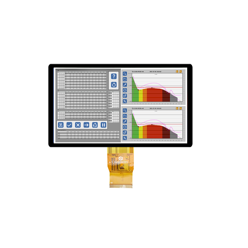 4.3-Zoll-TFT-LCD-Touchscreen-Modul mit 800×480 Auflösung unterstützt durch RGB/MIPI/LVDS