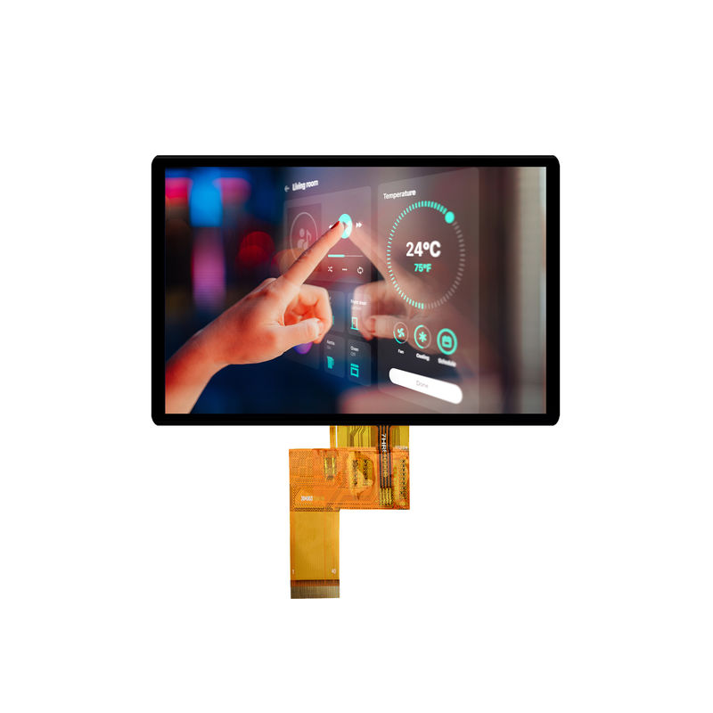 Kundenspezifisches IPS-TFT-Display mit weitem Betrachtungswinkel, 3,5 Zoll, RGB-LVDS-Schnittstelle, Touchscreen-Modul für medizinische Geräte