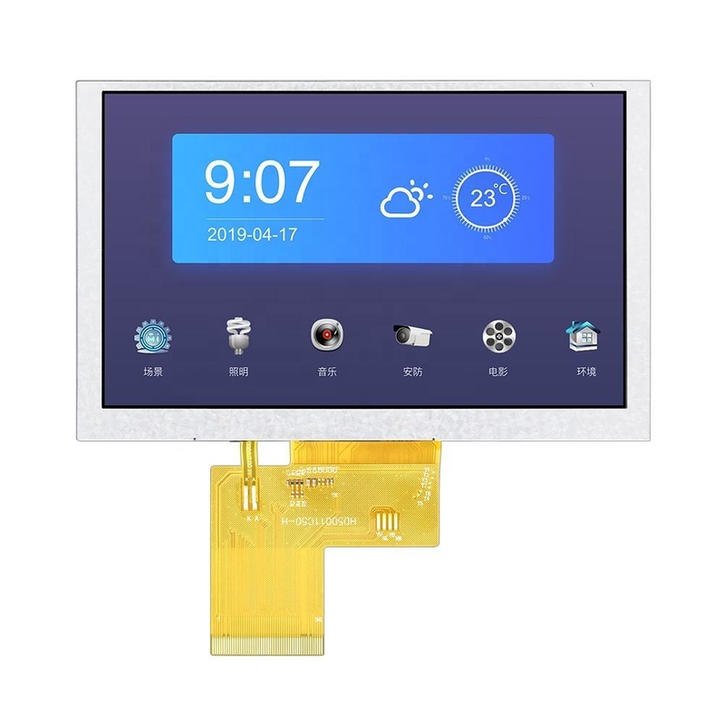 Kundenspezifisches industrielles 7-Zoll-IPS-TFT-LCD OEM ODM unterstützt TFT-LCD-Display