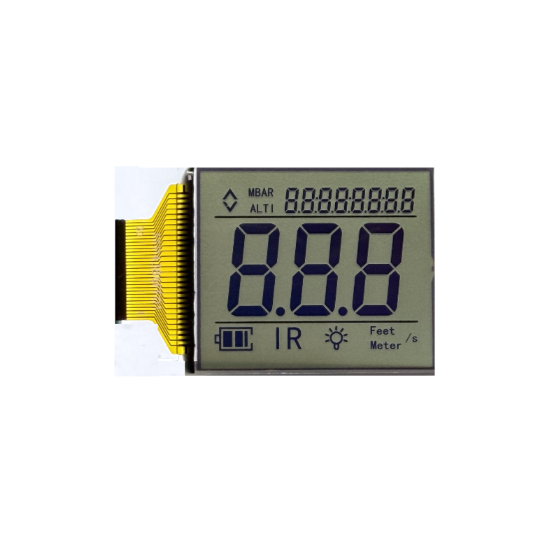 OEM Segment LCD For Instrument Low Power 7 Segment LCD Display Custom Segment LCD Display