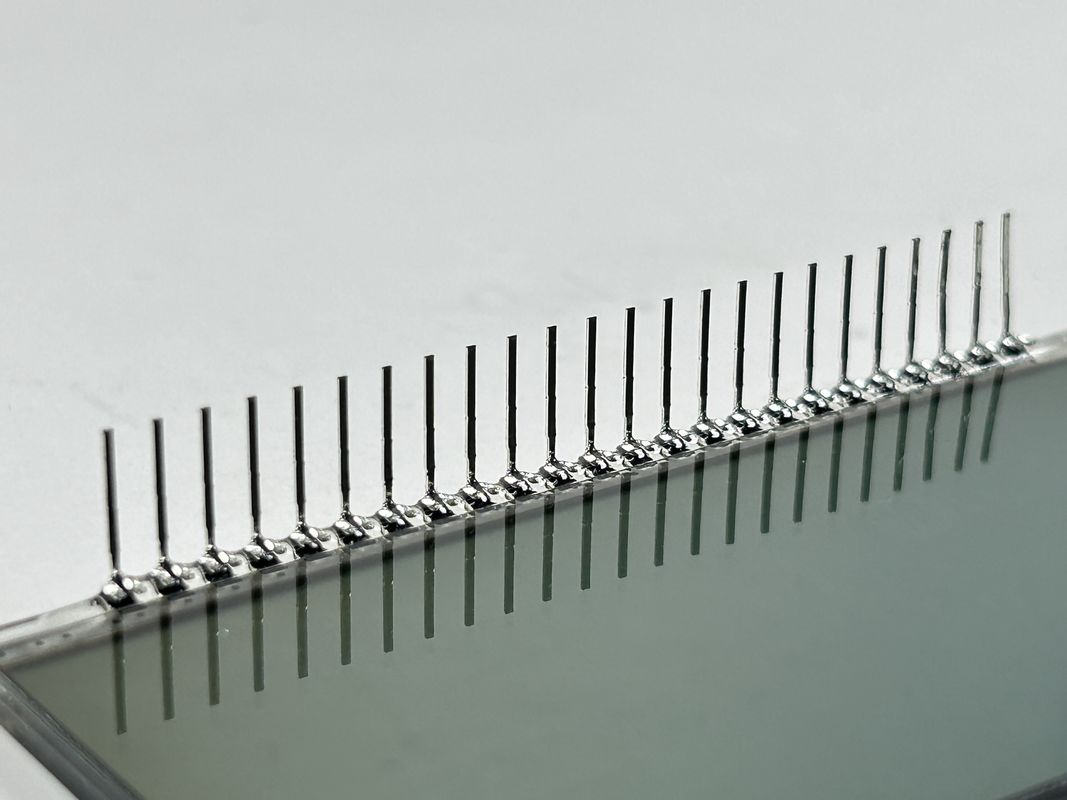 Benutzerdefinierte ROHS -konforme HTN -Segment LCD 7 Segment LCD -Display für die industrielle Kontrolle