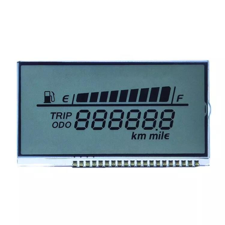 Fabrik-Großhandel Tachometer LCD-Display LCD-Bildschirm Armaturenbrett Tachometer LCD-Instrumentenblock-Anzeigebildschirm PIN-Verbindung