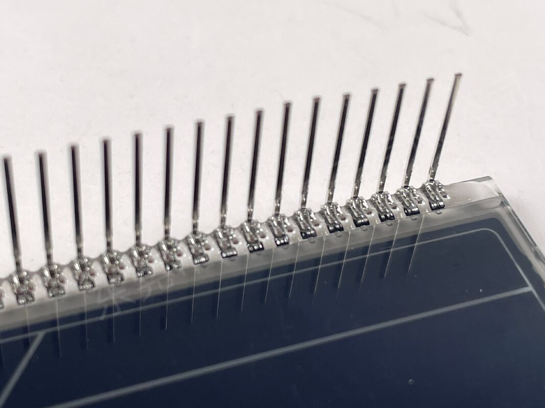 Kundenspezifische blaue Film Motorrad LCD-Bildschirm LCD-Monochrom-Anzeigen Halbkreisförmiger Tachometer LCD-Anzeige