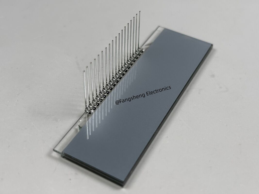 Monochrome LCD-Segmentanzeigen für blendfreie Instrumentenbildschirme. 7-Segment-LCD-Anzeigen für Motorräder