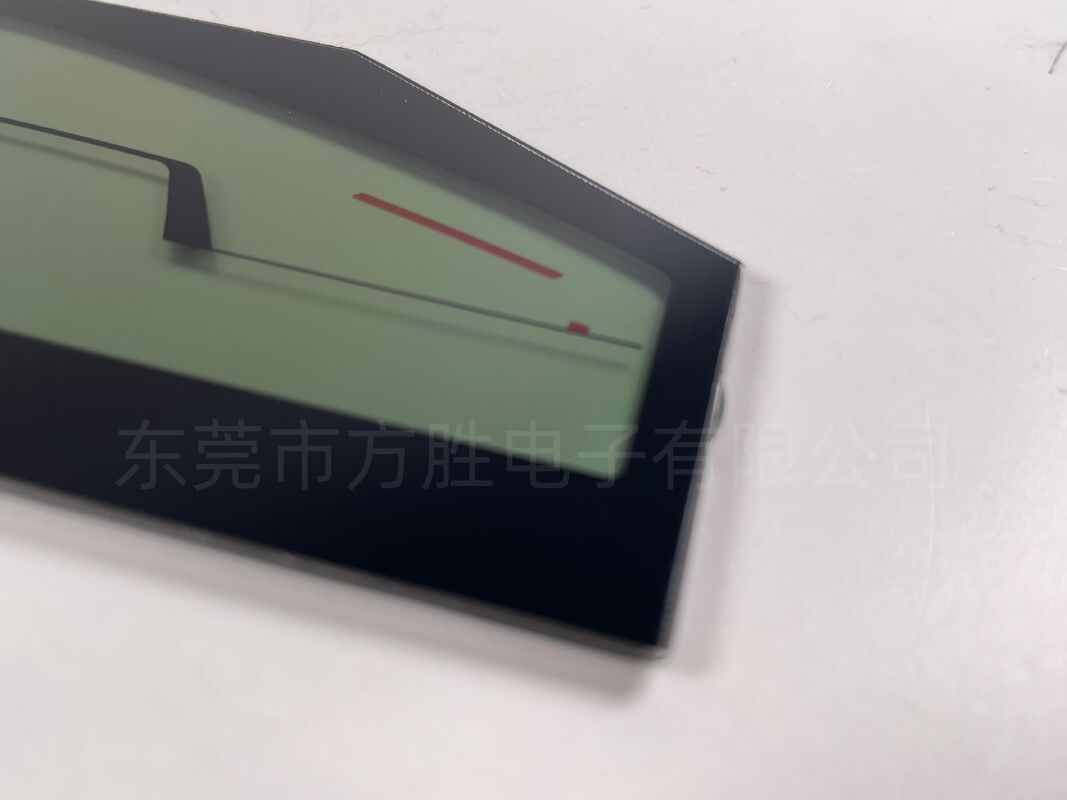 Custom OEM Segment LCD Display Panel For Motorcycles Segment Type Htn Lcd Segment Code LCD Screen