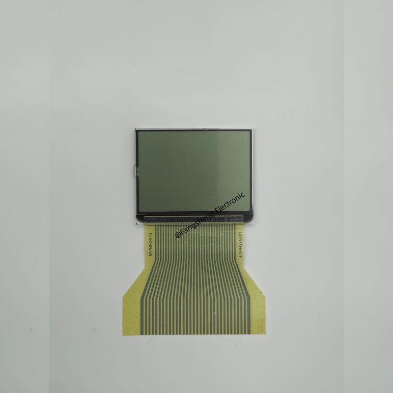 Benutzerdefinierter LCD-Bildschirm für Motorräder, TN-LCD-Heißsiegelanschluss, Tachometer-Segment, LCD-Display, OEM-Unterstützung