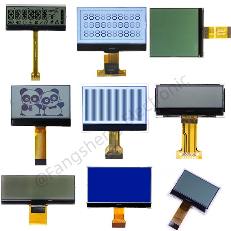 OEM COG LCD 128x64 192x64 240x128 COG LCD Factory ST7567 COG Display für industrielle Steuerung